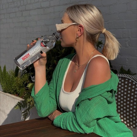 Harper Hempel prompted the sports drink brand Bodyarmor.